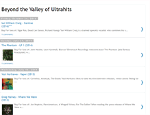 Tablet Screenshot of beyondultrahits.blogspot.com