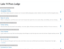 Tablet Screenshot of lakenpineslodge.blogspot.com