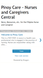 Mobile Screenshot of pinoycare.blogspot.com