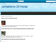Tablet Screenshot of jornalismo24horas.blogspot.com