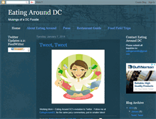 Tablet Screenshot of eatingarounddc.blogspot.com