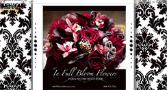 Desktop Screenshot of infullbloomflower.blogspot.com