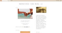 Desktop Screenshot of matecitoconmiel.blogspot.com