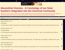 Tablet Screenshot of alexandriankosmos.blogspot.com