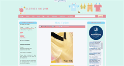 Desktop Screenshot of clothes-on-line.blogspot.com