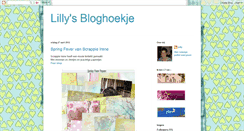 Desktop Screenshot of lilly-lillysbloghoekje.blogspot.com