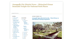 Desktop Screenshot of historicaljunagadh.blogspot.com