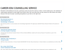 Tablet Screenshot of career-edu.blogspot.com