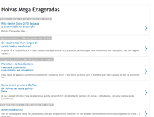 Tablet Screenshot of noivasexageradas.blogspot.com