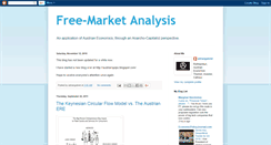 Desktop Screenshot of freemarketanalysis.blogspot.com