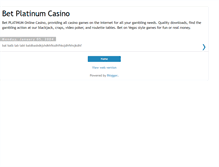 Tablet Screenshot of platinumx.blogspot.com