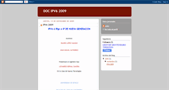 Desktop Screenshot of docipv62009.blogspot.com
