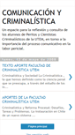 Mobile Screenshot of comunicacionycriminalistica.blogspot.com