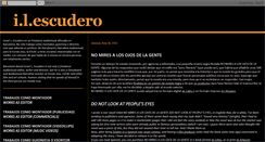 Desktop Screenshot of ilescudero.blogspot.com