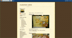 Desktop Screenshot of fazendoartealagoas.blogspot.com