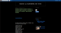 Desktop Screenshot of karibenaenvivo.blogspot.com
