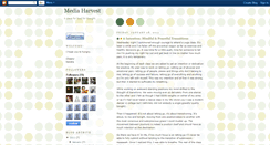 Desktop Screenshot of mediaharvest.blogspot.com
