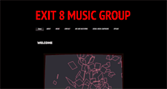 Desktop Screenshot of officialexit8musicgroup.blogspot.com