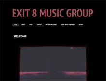 Tablet Screenshot of officialexit8musicgroup.blogspot.com