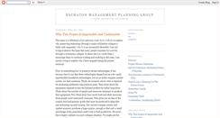 Desktop Screenshot of eschatonmanagement.blogspot.com