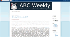 Desktop Screenshot of abcweeklyenglish.blogspot.com