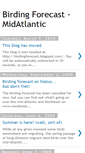 Mobile Screenshot of birdingforecast.blogspot.com