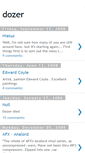 Mobile Screenshot of dozerblog.blogspot.com