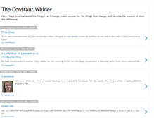 Tablet Screenshot of constantwhiner.blogspot.com