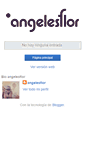 Mobile Screenshot of angelesflor.blogspot.com
