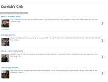 Tablet Screenshot of corrickscrib.blogspot.com