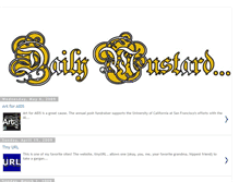 Tablet Screenshot of daily-mustard.blogspot.com