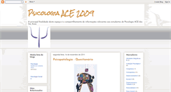 Desktop Screenshot of blogpsicoace.blogspot.com