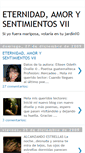 Mobile Screenshot of eternidadamorysentimientosvii.blogspot.com