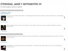 Tablet Screenshot of eternidadamorysentimientosvii.blogspot.com