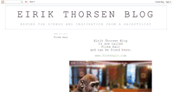 Desktop Screenshot of eirikthorsen.blogspot.com