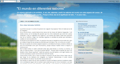Desktop Screenshot of mundoendiferentessabores.blogspot.com