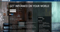 Desktop Screenshot of oluinfoworld.blogspot.com