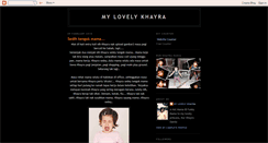 Desktop Screenshot of lovelykhayra.blogspot.com