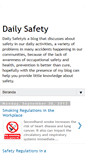 Mobile Screenshot of dailysafe.blogspot.com