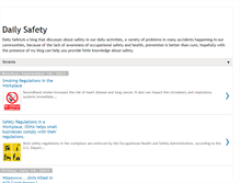 Tablet Screenshot of dailysafe.blogspot.com