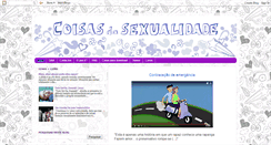 Desktop Screenshot of coisasdasexualidade.blogspot.com