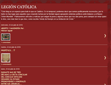 Tablet Screenshot of legioncatolica.blogspot.com