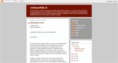 Desktop Screenshot of crisieconflitti.blogspot.com