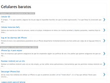 Tablet Screenshot of celulares-baratos.blogspot.com