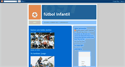 Desktop Screenshot of futbolinfantil-collao.blogspot.com