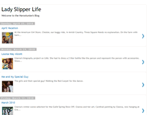 Tablet Screenshot of ladyslipperlife.blogspot.com
