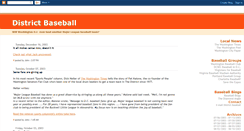 Desktop Screenshot of districtbaseball.blogspot.com