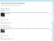 Tablet Screenshot of littlemonsterandmommies.blogspot.com