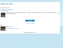 Tablet Screenshot of hansenton.blogspot.com