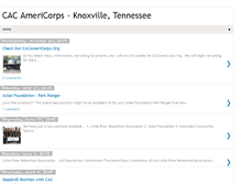 Tablet Screenshot of cacamericorps.blogspot.com